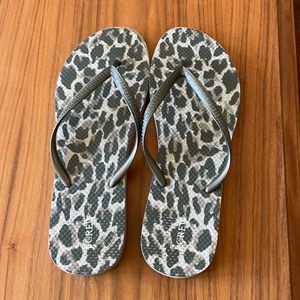 J Crew flip flops